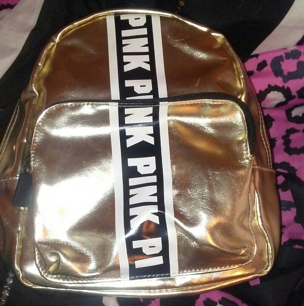 PINK mini bookbag